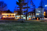 Courtyard at Christmas