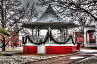 Bandstand on Courthouse Lawn